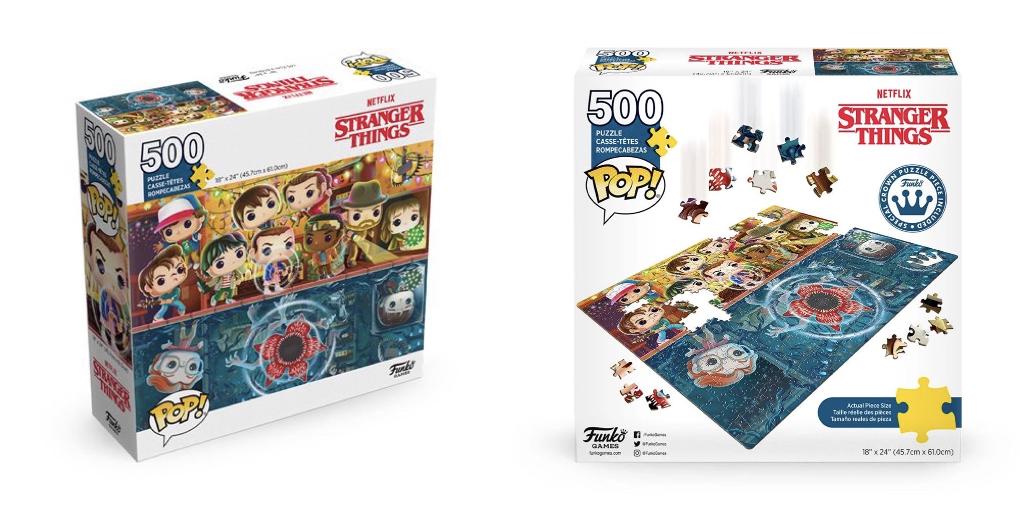 Funko 500 Piece Puzzle Netflix Stranger Things 